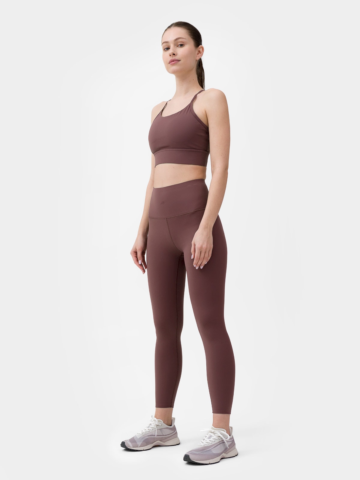 Training Leggings mit hohem Bund für Damen