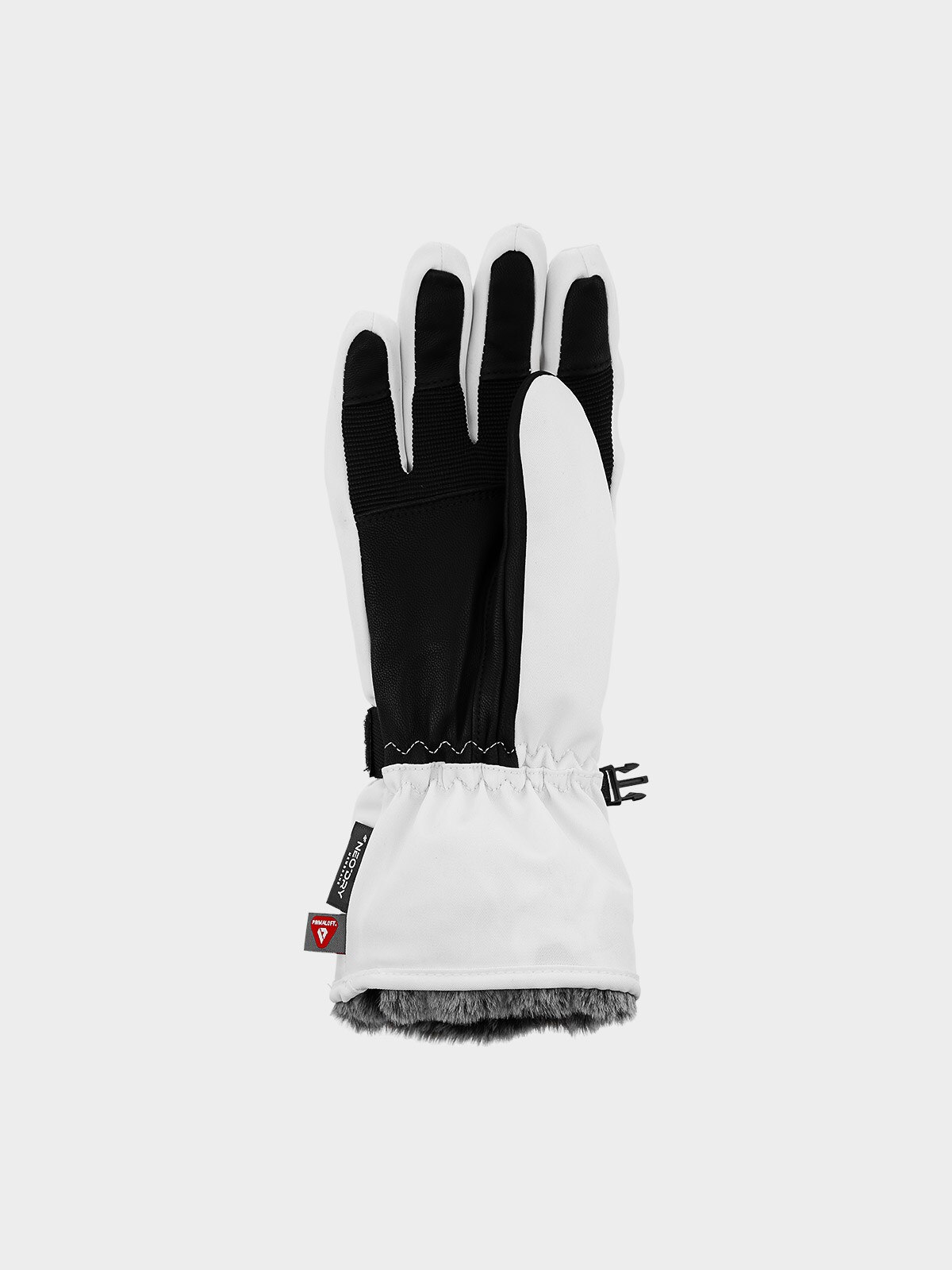 Skihandschuhe 4F Handschuhe Damen Softshell Touchscreen Funktion RED002